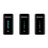 Boya By-XM6-S2 Kablosuz İkili Yaka Mikrofonu