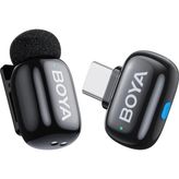 BOYA Mini-17 (1TX+1RX) Android/Tablet/PC için Gürültü Engelleyicili Kablosuz Yaka Mikrofonu Type-c