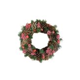 Boyner Evde Doğal kapı süsü 35 cm Berry Kozalaklı