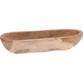Boyner Evde Kano Şeklinde Ahşap Kase 40X11X7 cm