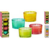 Boyner Evde Mum & Şamdan Mum SCENTED CANDLE IN GLASS 4PCS