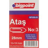 BP350-03 Nikel Ataş No: 3 (28MM)
