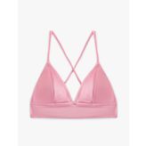 Bralet Bikini Üstü Arkası Çapraz Askılı V Yaka