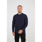 BRANGO Erkek Sweatshirt, Lacivert, S Beden