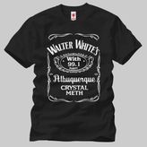 Breaking Bad: Walter Whites Erkek Tişört - M - Siyah