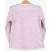 Breeze Bej Melanj 1-4 Yaş Uzun Kollu Güpürlü Kız Çocuk T-shirt