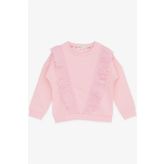 Breeze Kız Çocuk Sweatshirt Güpürlü 1.5-5 Yaş, Pembe