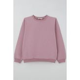 Breeze Kız Çocuk Sweatshirt Taş Aksesuarlı 9-14 Yaş , Gülkurusu - Gül Kurusu - 11 Yaş