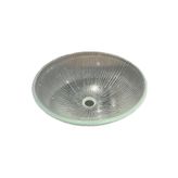 Brezza Şeffaf Yuvarlak Cam Lavabo - B-05