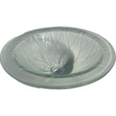 Brezza Tezgah Üstü Kristal Cam Lavabo - B-25
