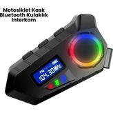 Brf Store Megsan Bluetooth 5.4 Kablosuz Interkom - Siyah