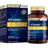 Brf Store Prime Nutraxin Vitamin Max C-D-Zinc 60 Tablet