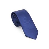 Brianze MKAS-7 Saks Mavi Oxford Model Mendilli Slim Kravat