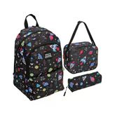 Brick Bag Okul Çantası 3'lü Set - 6 Adet