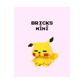 Bricks Pikachu Pokemon Bricks Mini Yapı Oyuncak