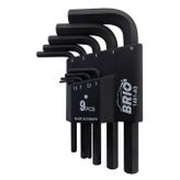 Brio 9 Parça Kısa 1,5-10 mm Allen Anahtar Seti