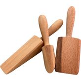Brio Ahşap Lehim Takoz Spatulası 3 Parça