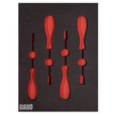 Brio Tornavida Seti Lokma 4 Parça 7-8-10-13 B Line Sünger Yatak Boş