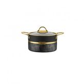 Brioni Selection 22 cm Granit Derin Siyah Tencere