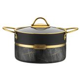 Brioni Selection 28 cm Granit Derin Siyah Tencere