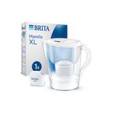 BRITA Marella XL 1x MAXTRA PRO Pure Performance Filtreli Su Arıtma Sürahisi - Beyaz (3,5L)