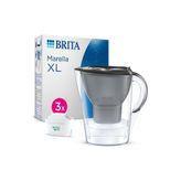 BRITA Marella XL 3x Maxtra Pro All-In-1 Filtreli Su Arıtma Sürahisi - Grafit, 3,5 lt