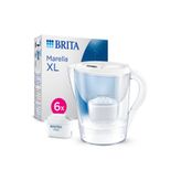 BRITA Marella XL 6x MAXTRA PRO Pure Performance Filtreli Su Arıtma Sürahisi - Beyaz (3,5L)