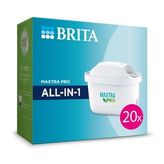 BRITA MAXTRA PRO ALL-IN-1 Yedek Su Arıtma Filtresi, 20’li