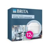 BRITA MAXTRA PRO Pure Performence Yedek Su Arıtma Filtresi, 12'li