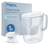 Brita Style Essential XL 1 x MAXTRA PRO Filtreli Su Arıtma Sürahisi Beyaz 3,6 LT