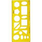 Brons BR-229 25 cm Brons Geometri Şablonu