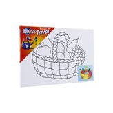 Brons BR-360 25x35 cm Resimli Tuval