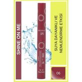 Brooklin Ruj - Lıpstıck Shıne On Me No 06 Deep Ruby