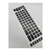 Brs Rusça Ingilizce Notebook Klavye Sticker Etiketi Siyah
