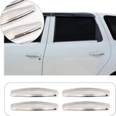 Brsplast Dacia Sandero Uyumlu 2006-2012 Krom Kapı Kolu 4 Kapı Paslanmaz Çelik