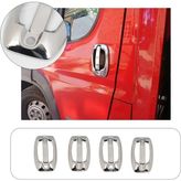 Brsplast Iveco Daily Uyumlu 2014 ve Üzeri Krom Kapı Kolu 4 Kapı 8 Parça Paslanmaz Çelik