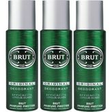 Brut Original 3x200 ml Erkek Sprey Deodorant