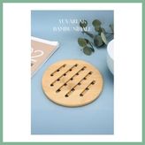 Bşk Virgo Bambu Nihale Yuvarlak 16,5 cm BSK2026 - Standart