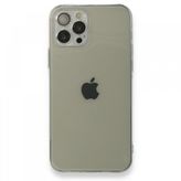 BSSM Fly Lens Silikon - Şeffaf iPhone 12 Pro Max Kılıf
