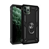 BSSM iPhone 11 Pro Sofya Yüzüklü Silikon Kapak Siyah Kılıf