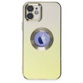 BSSM iPhone 12 Best Silikon Sarı Kılıf