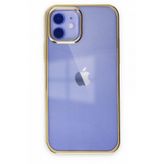 BSSM iPhone 12 Element Silikon Gold Kılıf