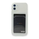 BSSM iPhone 12 Kart Şeffaf Silikon Şeffaf Kılıf