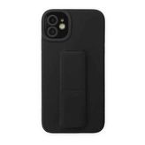 BSSM iPhone 12 Mega Standlı Silikon Siyah Kılıf