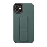 BSSM iPhone 12 Mega Standlı Silikon Yeşil Kılıf