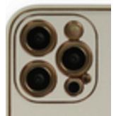 BSSM iPhone 12 Pro Max Coco Deri Silikon Kapak Beyaz Kılıf
