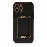 BSSM iPhone 12 Pro Max Coco Elit Kapak Siyah Kılıf