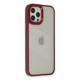 BSSM iPhone 12 Pro Max Dora Kapak Kırmızı Kılıf