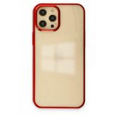 BSSM iPhone 12 Pro Max Element Silikon Kırmızı Kılıf
