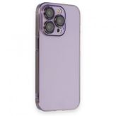 BSSM iPhone 13 Pro Max Armada Lensli Kapak Lila Kılıf